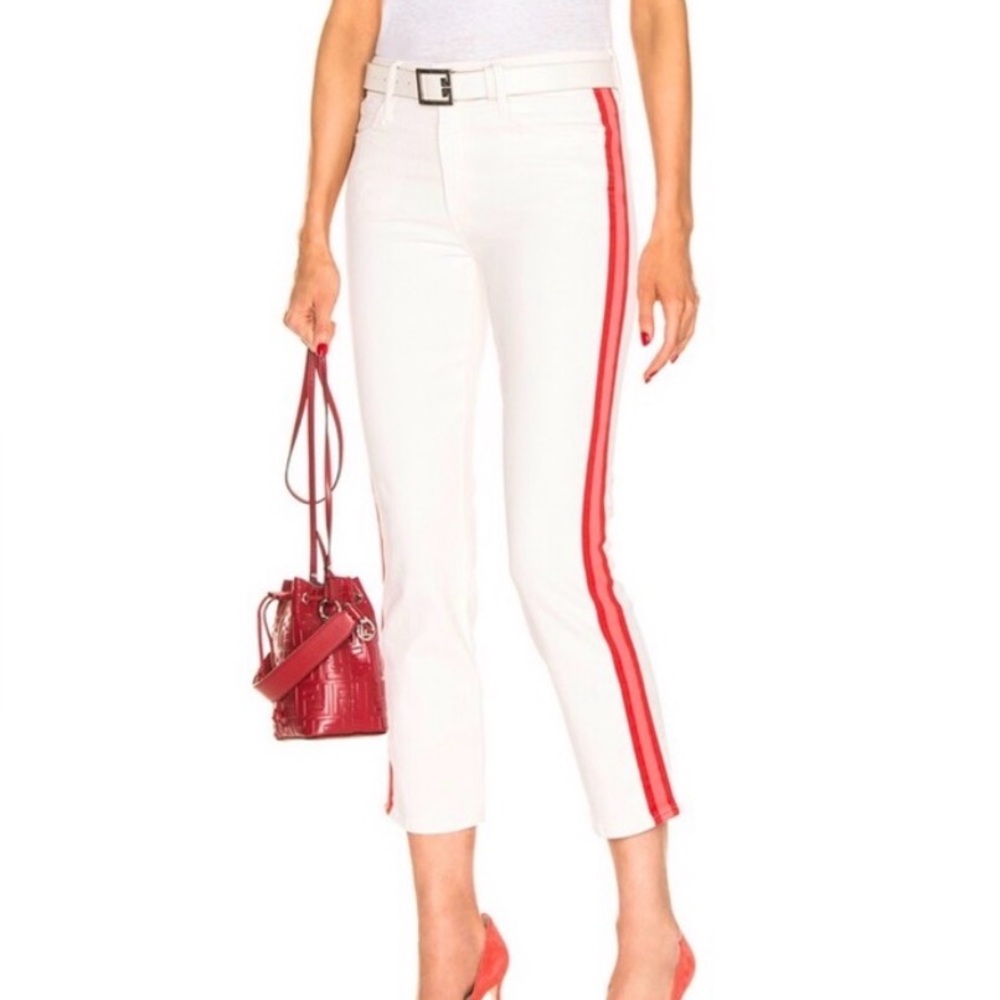Mother Denim The Mid Rise Dazzler Ankle Jeans